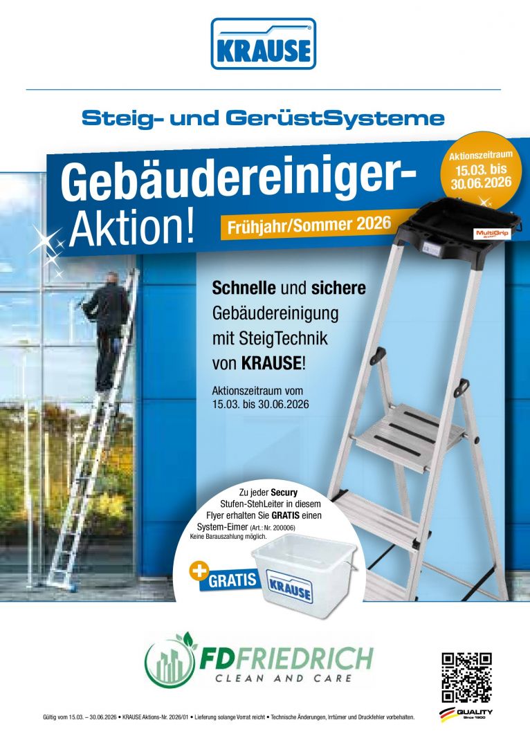 Download Prospekt - KRAUSE Gebäudereiniger-Aktion